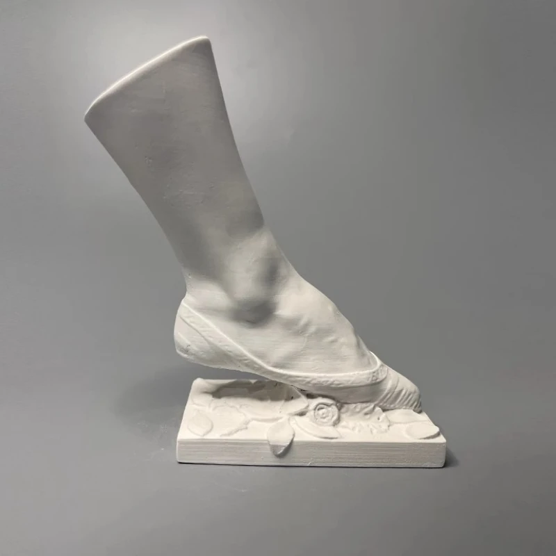 Paris Museum Dancer's Right Foot Plaster Sculpture Home Living Room Gypsum Ornaments Art Statue Modern Simple Desktop Ornaments