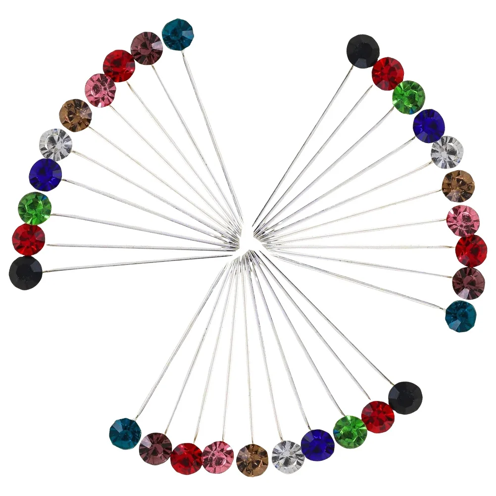 

30 Pcs Hijab Scarf Safety Fixing Colorful Hijab Pin For Women Muslim Headscarf Muslim Scarf Pin Accessory Gift