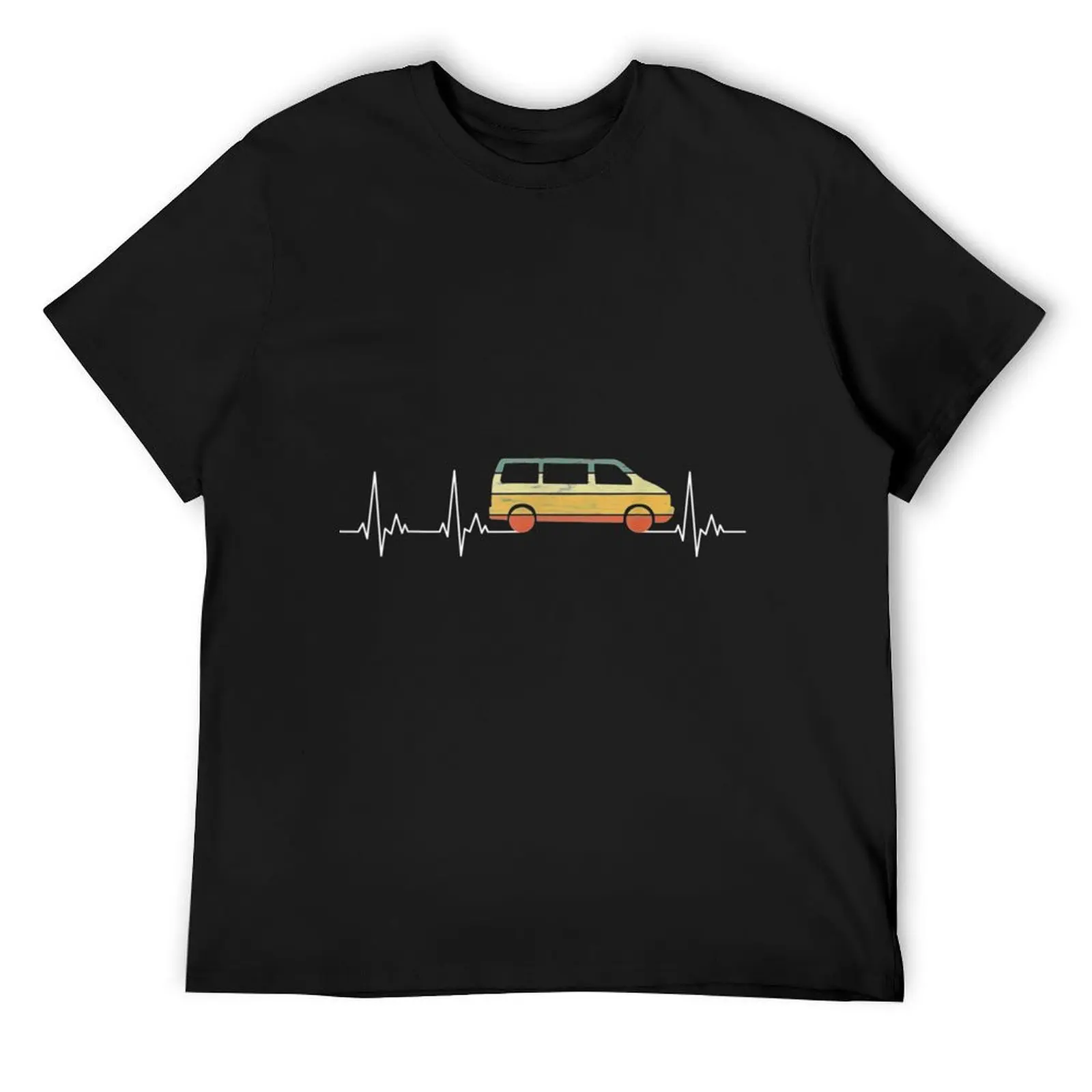 

RETRO Herzschlag T4 Bus Essential T-Shirt tshirts personalised cute tops new edition men clothing