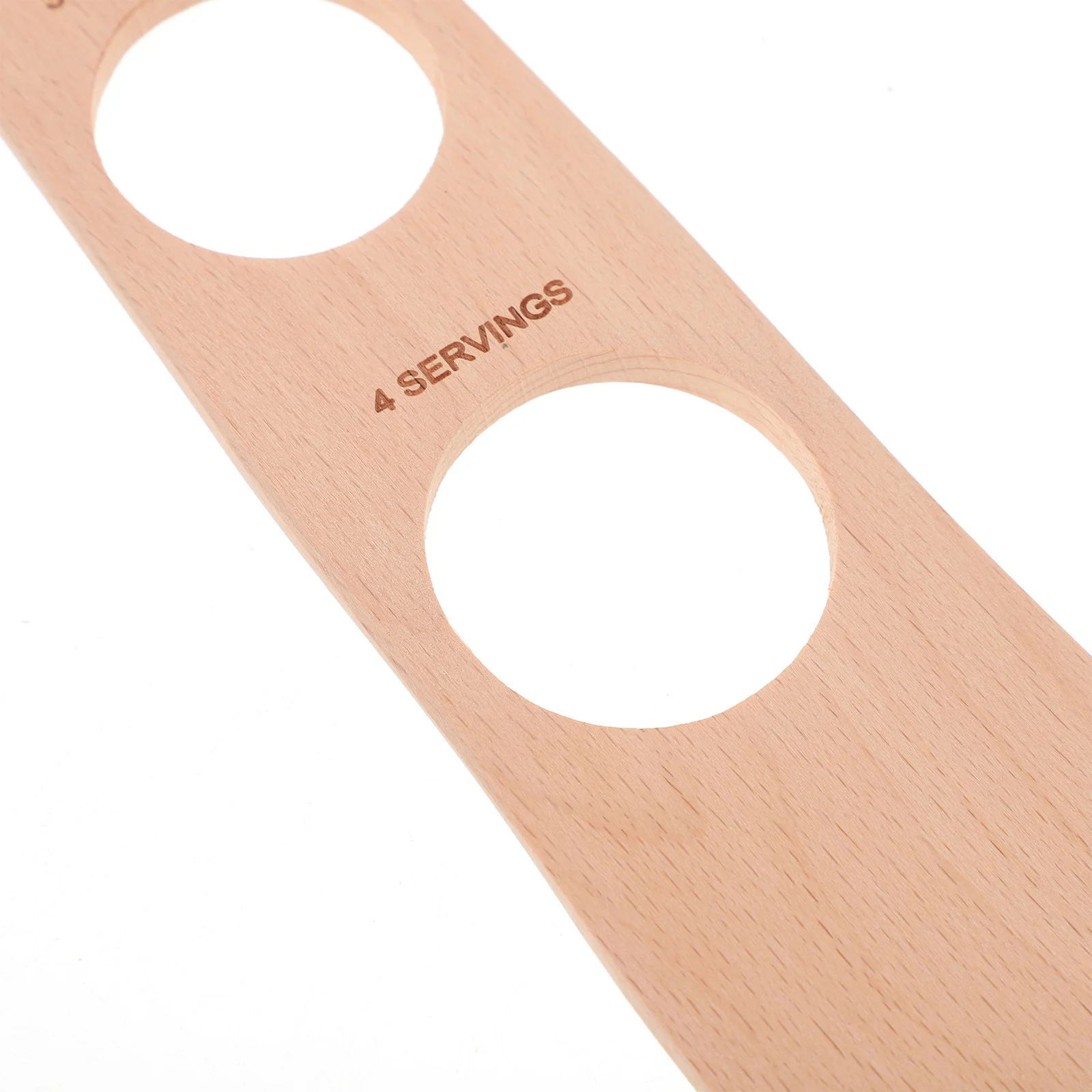 

Spaghetti Measurer Wooden 4 Holes Pasta Measuring Tool Kitchen Noodle Ruler Portion Control Cooking Gadget