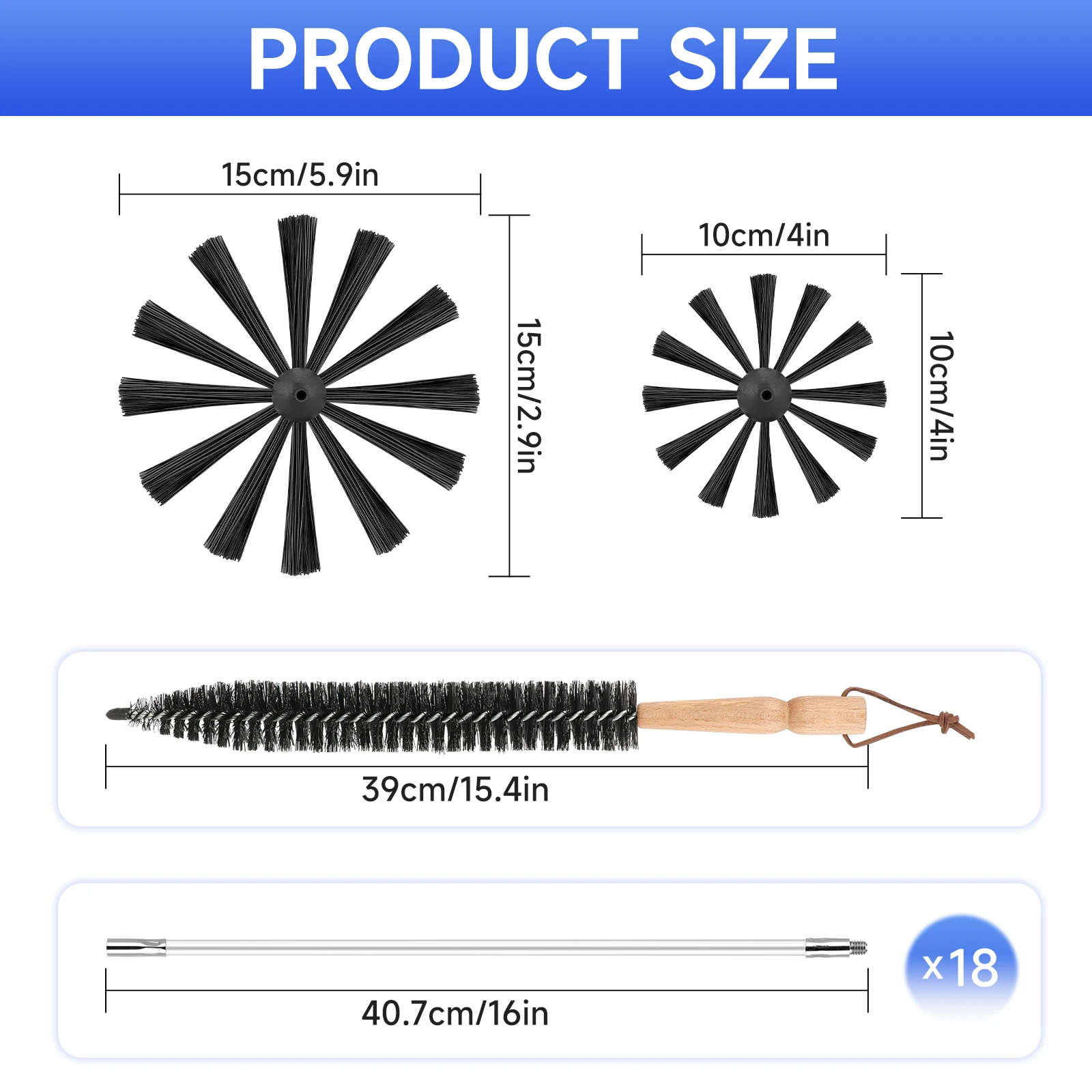 Thumbnail 2 - #7 Popular Chimney Brushes Choices