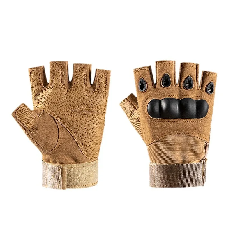 Military Training Half-finger Tactical Gloves Male Training Combat Motorcycle Motorcycle Fans Outdoor Protection Anti-slip image 6