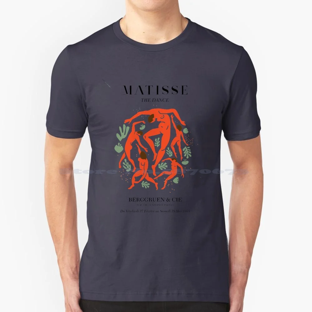 Matisse The Dance Art T Shirt 100% Cotton Tee Matisse Cutout Henri Matisse Matisse Exhibition Papiers Découpés Berggruen And