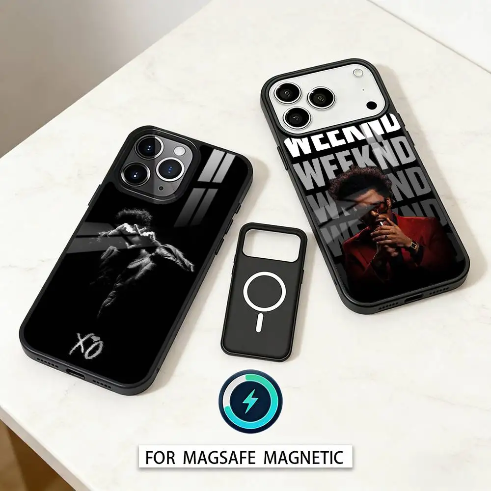 

The W-Weeknd XO Phone Case For iPhone 17,16,15,14,13,12,Pro,Max For Magsafe Magnetic Wireless Charging