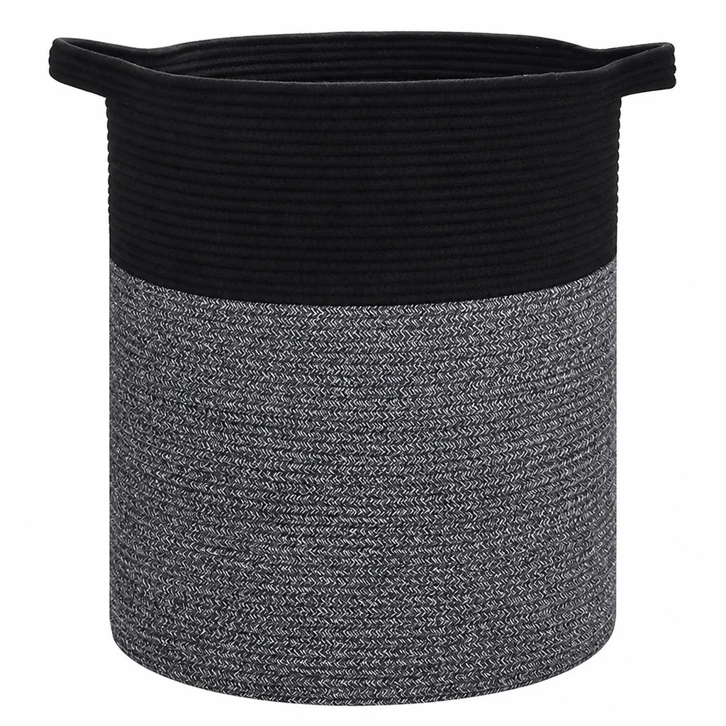 Rustic Cotton Rope Storage Bas - Home Decor Hampers ulasan dan harga