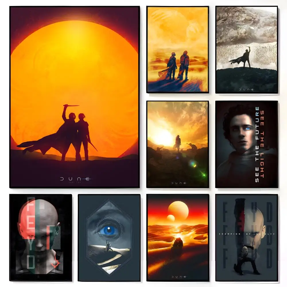 Dune Classic Movie Poster American Film Mural Home Kinderzimmer Wanddekoration Druck