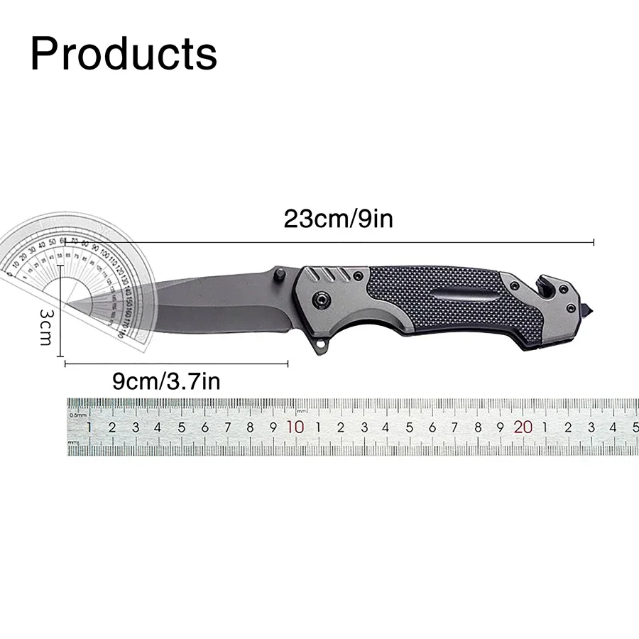 Convenient Sharp Survival Knife Multi functional Folding Knife Outdoor Camping Hiking Wilderness Survival Knife Fishing Knife view 4