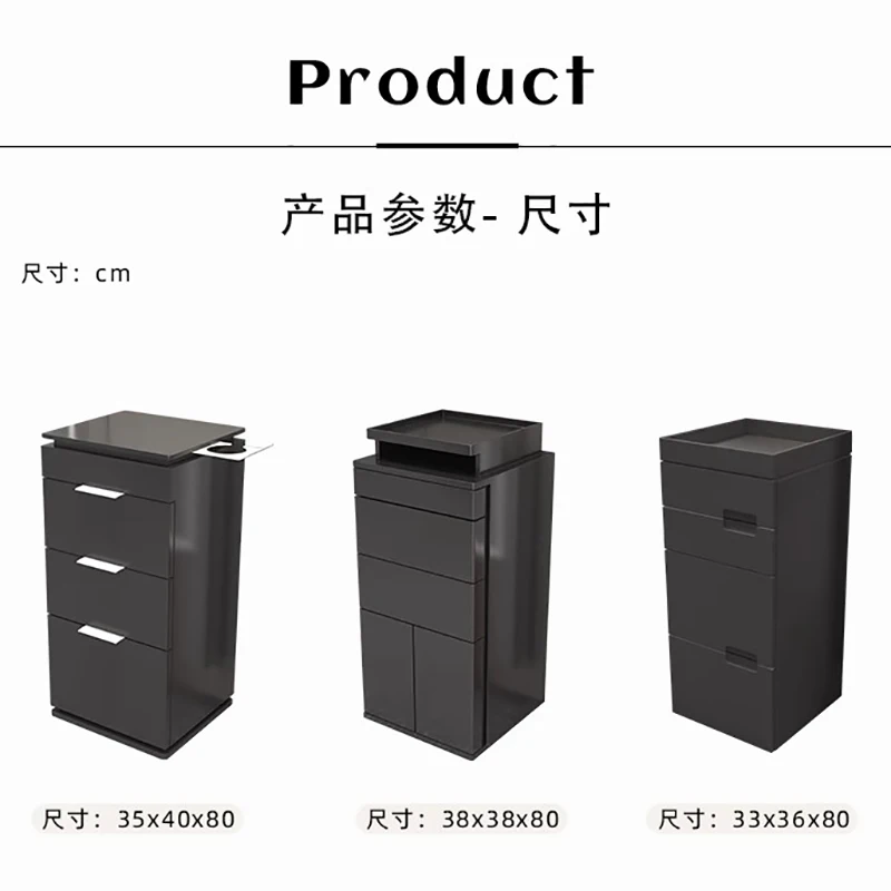 Simple Design Salon Trolley Barber Shop Dedicated Beauty Salon Storage Cabinet Taquilla Del Salón De Peluquería Salon Furniture