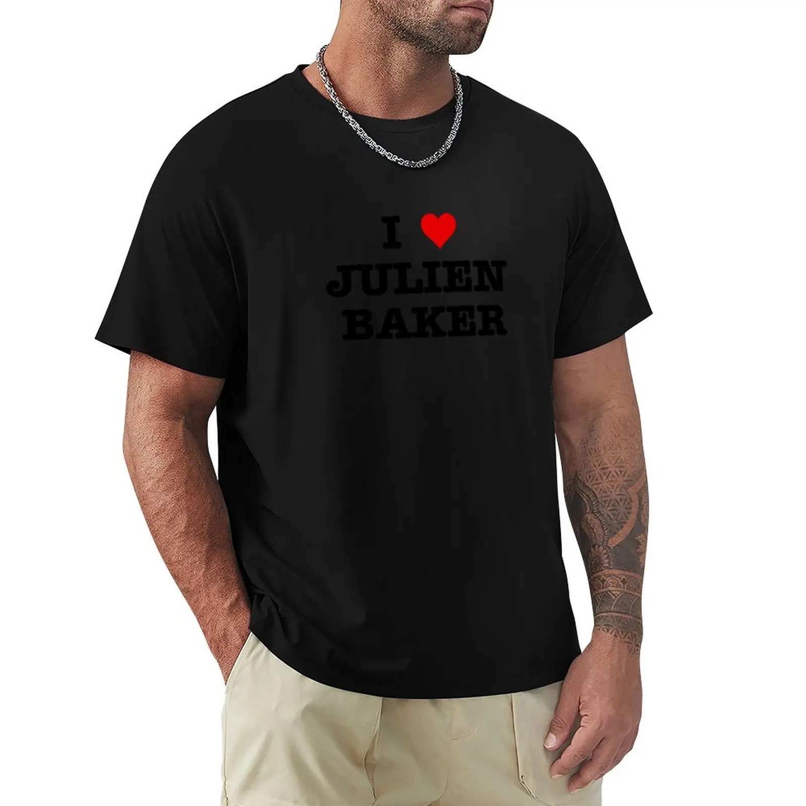 i heart julien baker T-Shirt mens graphic t shirts T-Shirt