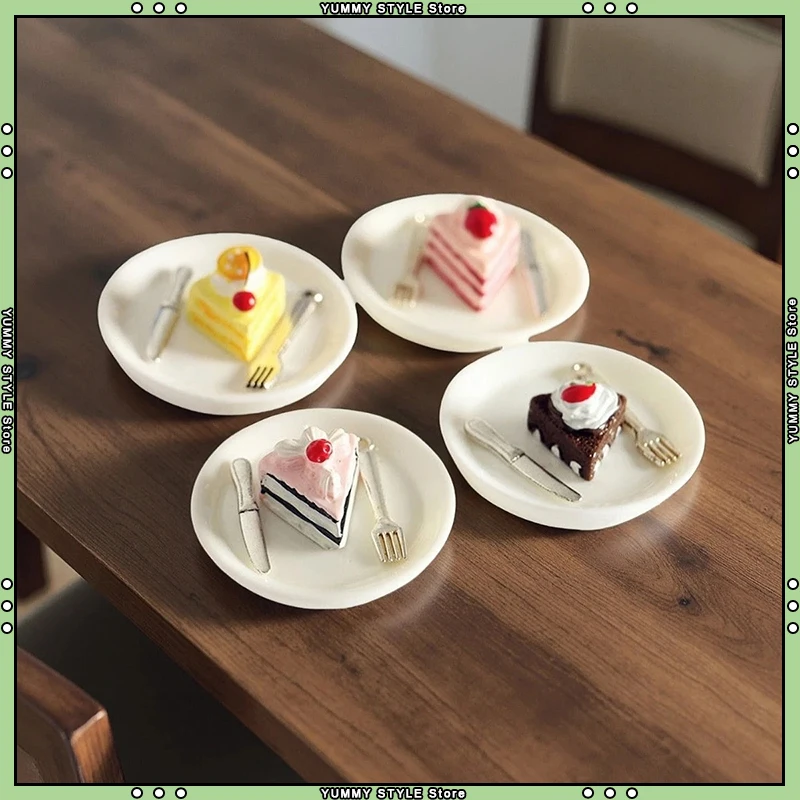 

Miniature Dollhouse Kitchen Set Toddler Nursery Decorative Micro Scene Figurines Toy Accessories for Playrooms And Collectors