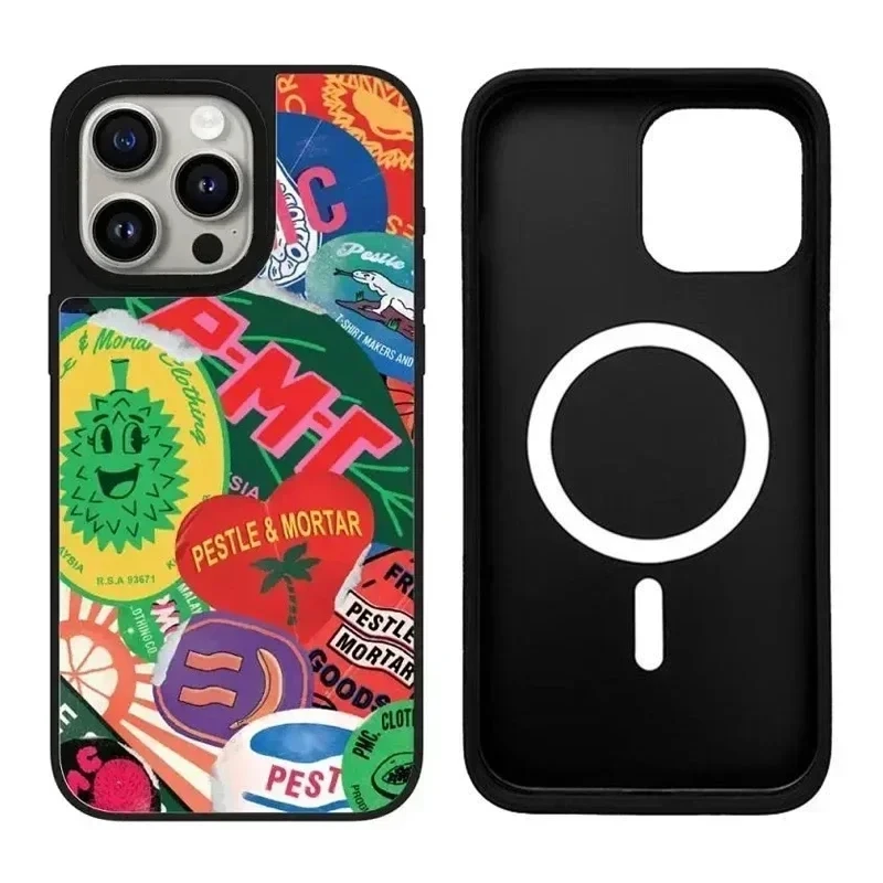 

Cartoon Bomb Dice iPhone 11 12 13 14 15 Pro Max Mirror Surface MagSafe Case Cover Shell