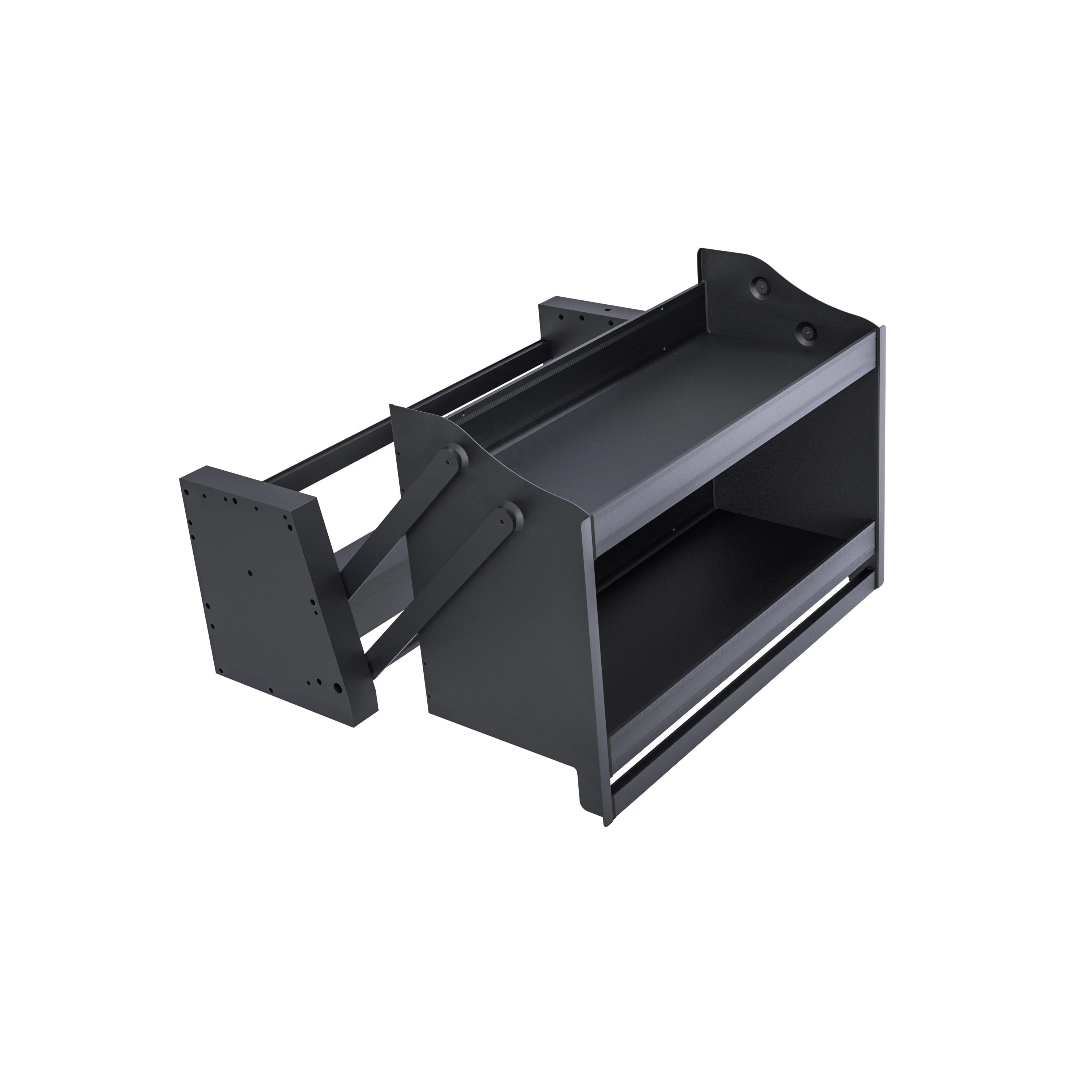 الجملة المطبخ المنزلية خزانة رفع كهربائي خزانة حائط خزانة سحب سلة تخزين الرف الفولاذ المقاوم للصدأ سعة كبيرة #3