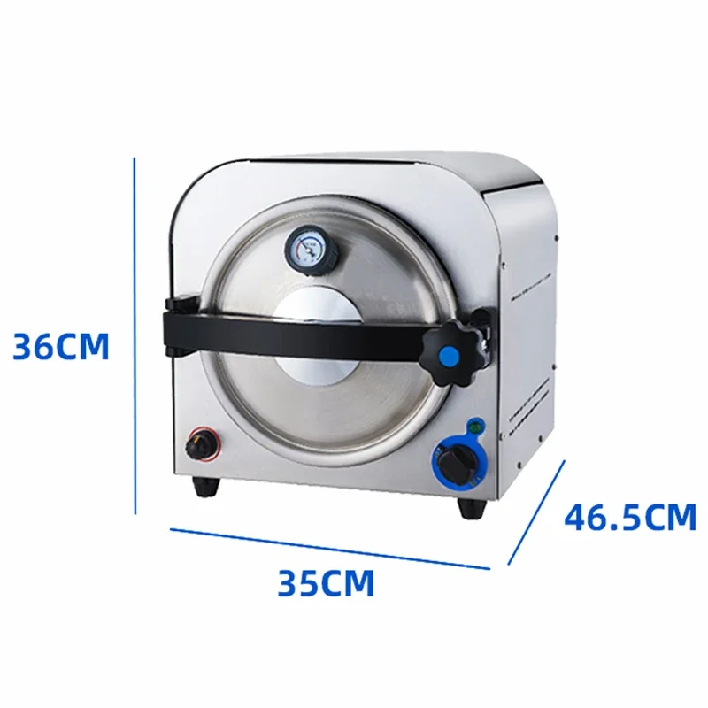 14 Liters Small Disinfection Cabinet Commercial High Temperature Autoclave Beauty Tattoo Tattoo Disinfection Machine Steam