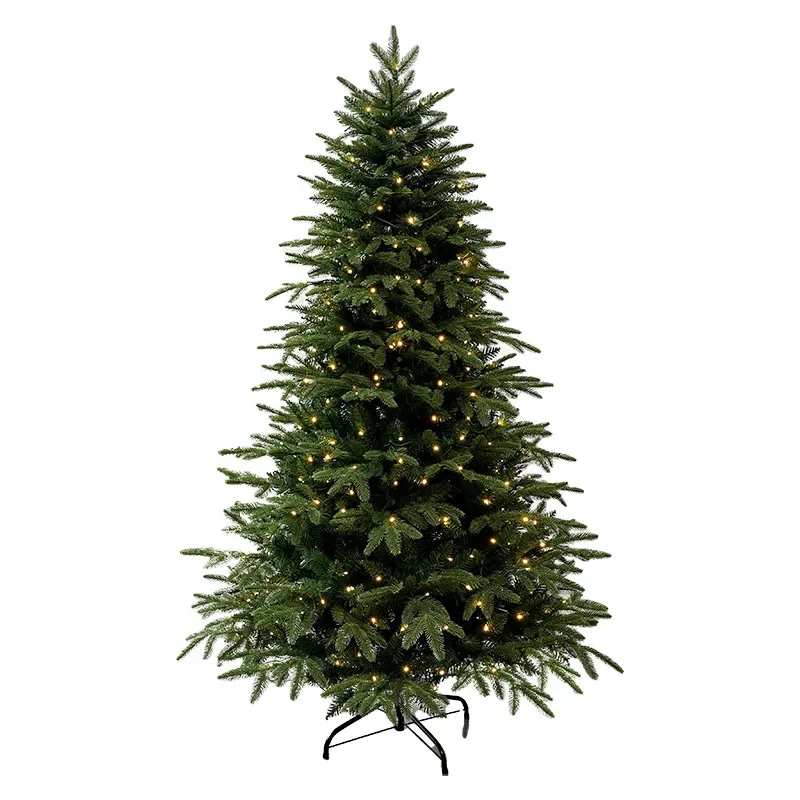 Artificial Christmas Tree PE Material with LED Lights Large Christmas Home Decoration New Year Christmas Tree 1.2m To 2.4m