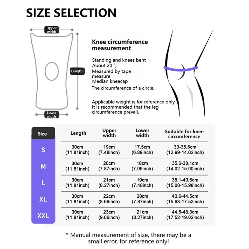 AOLIKES 1PCS Hinged Knee Brace Dual Side Stabilizers Knee Support for Knee Pain Relief Arthritis Meniscus Tear Injury Recovery