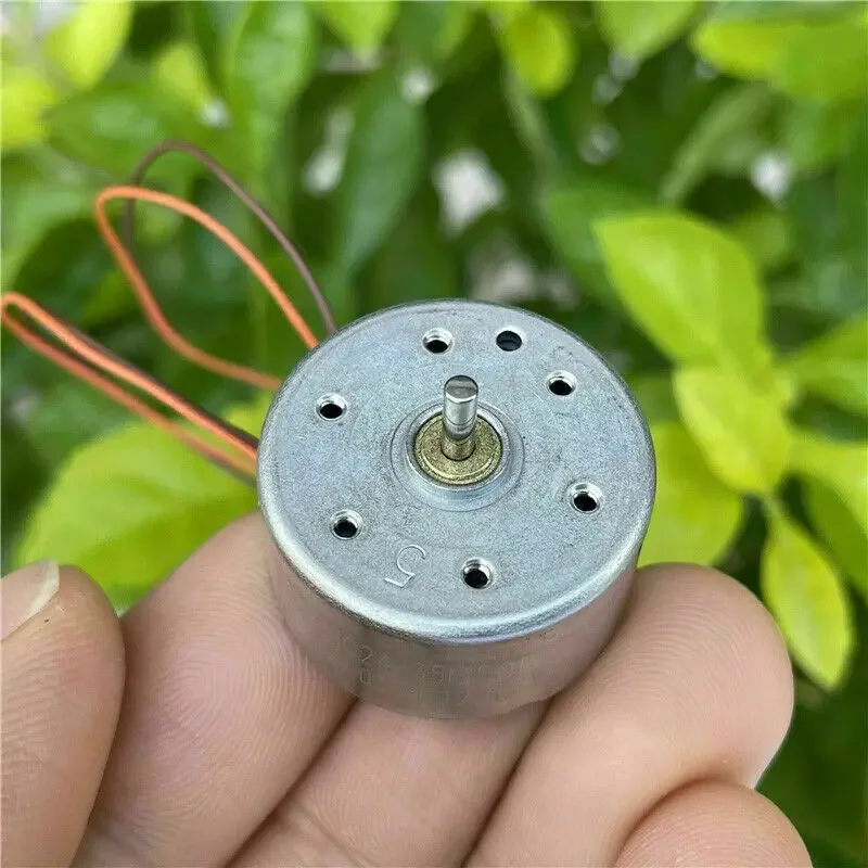 Micro JQ24-35I350F Spindle Solar Power Motor DC 1.5V-6V 7600RPM Low Noise DIY Fan Models