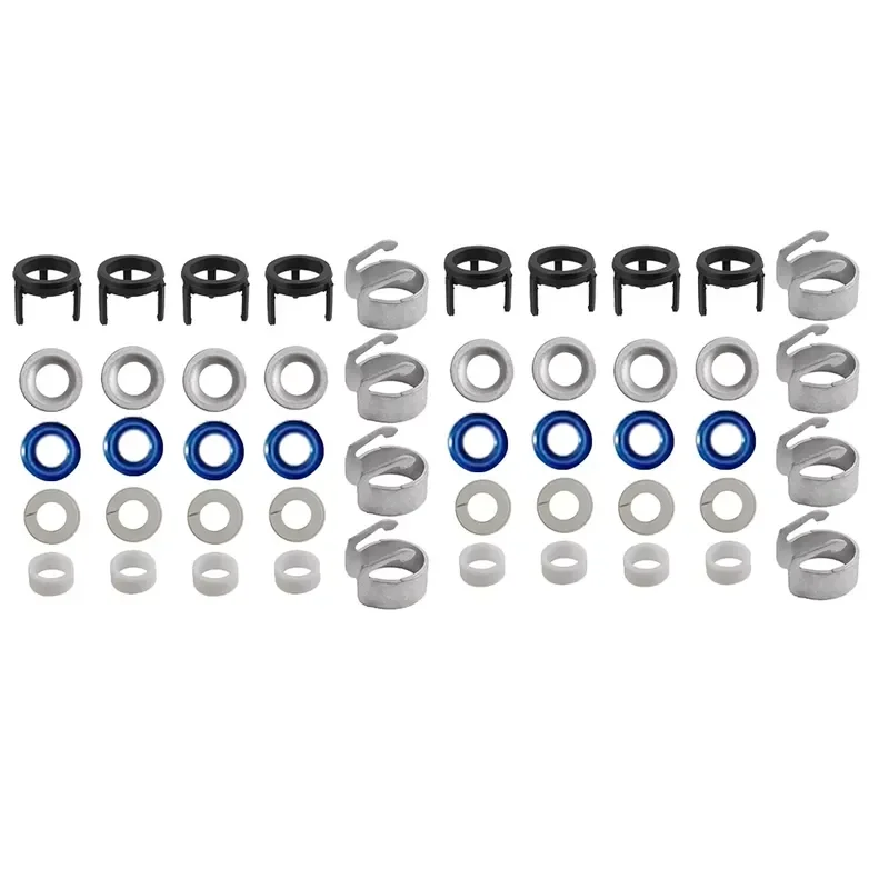 YY Premium-48pcs/8Set Fuel Injector O-Ring Seal Repair Kit 06H998907A for A3 A4 A5 A6 Q5 VW Golf Jetta CC 1.8 2.0T 06J998907A
