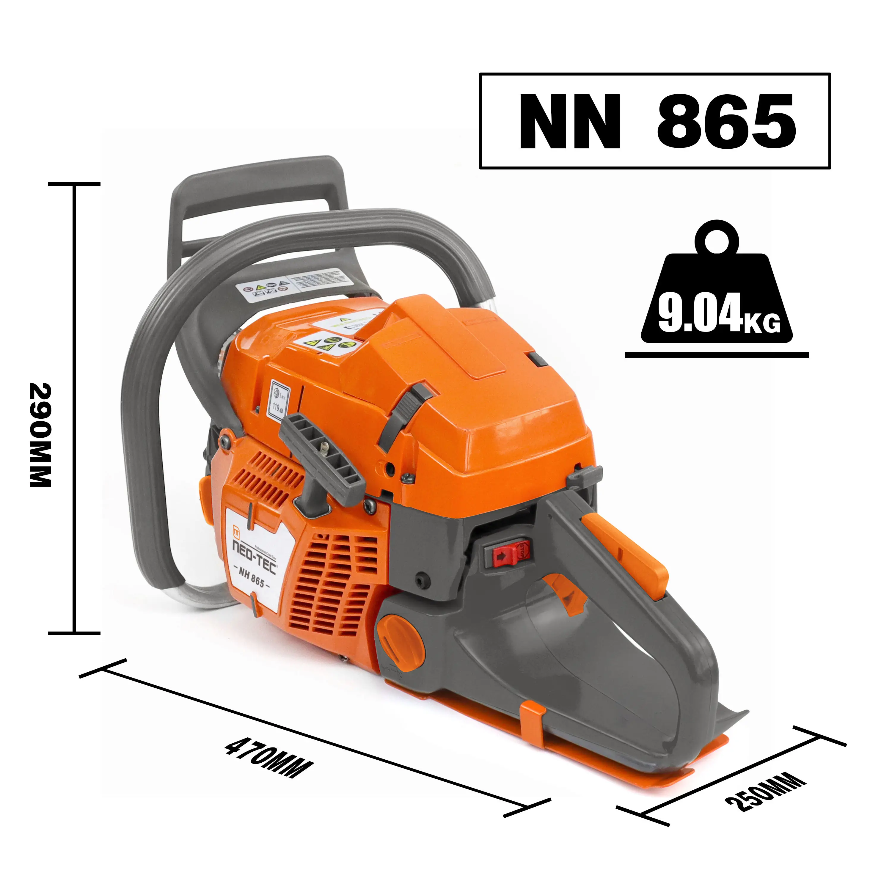 Professional Gasoline Gas Chain Saw Machine Chainsaw