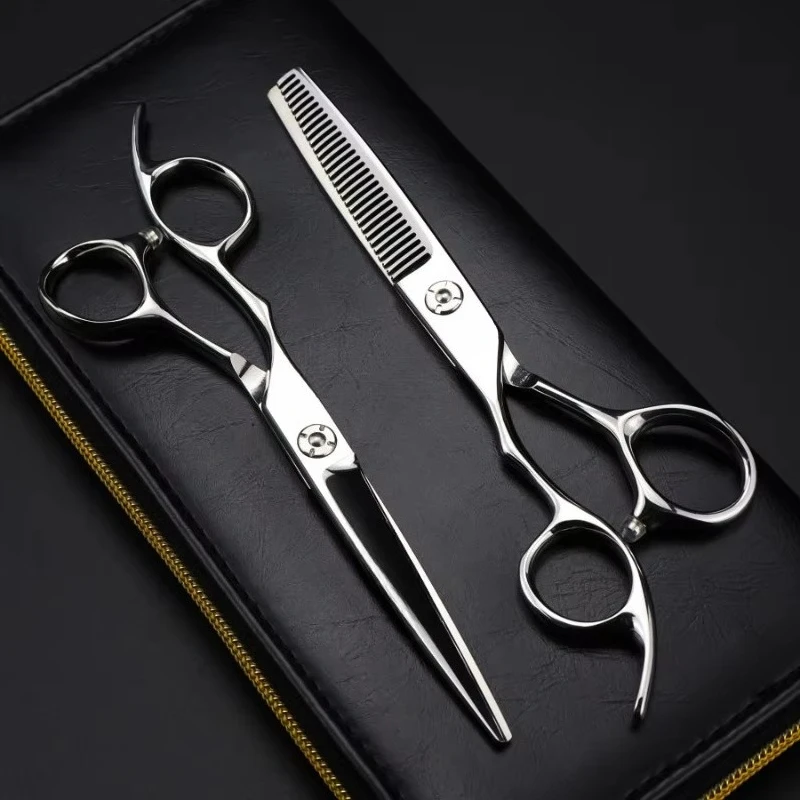 Cutting Thinning 6inch Scissors Japan Professional Hairdressing Scissors Barber Sharp Hair Cutting Shears