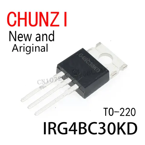 10PCS New and Original G4BC30KD IRG4BC30 PUMUDDSY TO-220 IRG4BC30KD