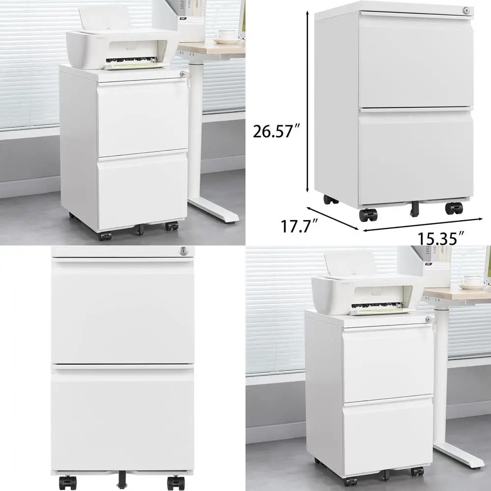 Compact 2-Drawer Ro…