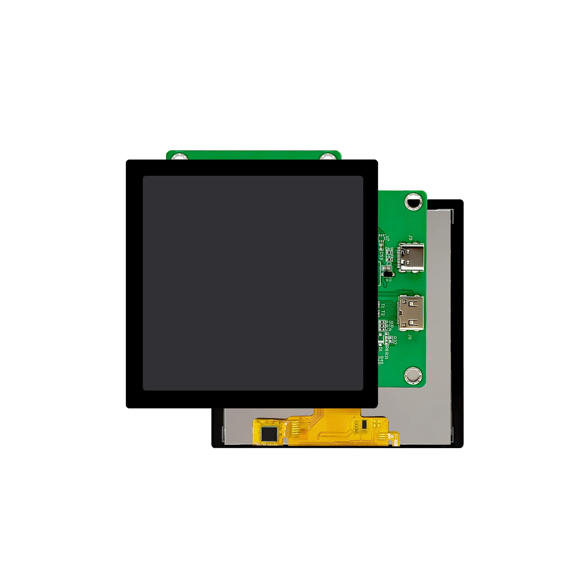 

4 Inch IPS Capacitive Touch Screen Display for Raspberry Pi 480*480 HD-MI Raspberry Pi Display Screen