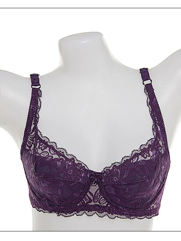 Women's Lace Underwire Push Up Bra