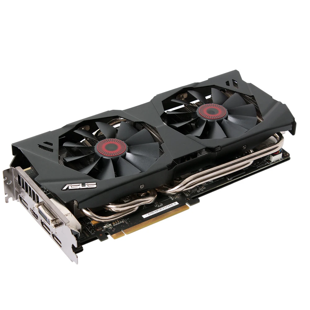 بطاقة رسومات ASUS STRIX GTX980-DC2OC-4GD5 256 بت NVIDIA GTX 980