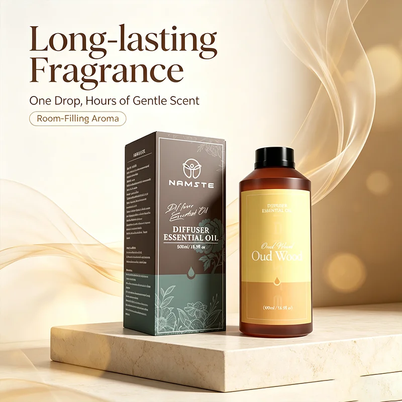 NAMSTE 500ml Fragrance Oil For Home Perfumes Hotel -For Reed Diffuser & Fireless Aromatherapy & All Waterless Diffusers