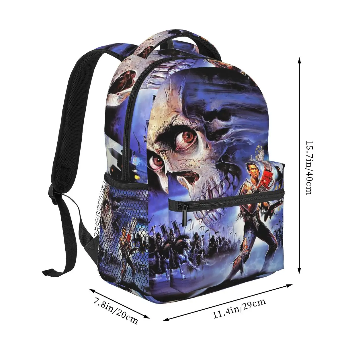 Army Of Darkness Bruce Campbell Evil Dead Sam Raimi Cult Student Backpack School Bag Daypack for Men Women Bookbag Shoulder Bags