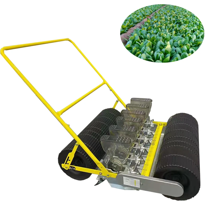 

Multi Functional Onion Planter Seeds 6 Row Corn Seed Planter Manual Seed Planter for Vegetables Seeder