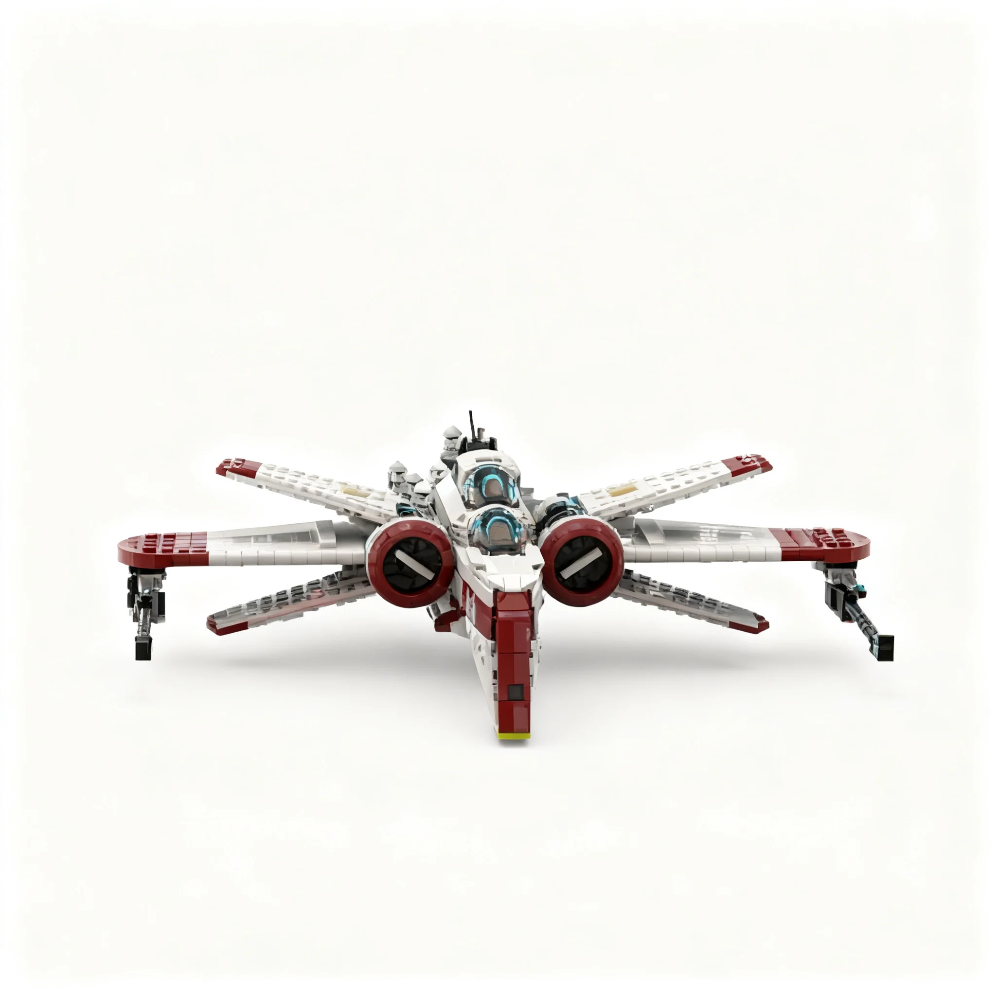23847pcs MOC BUNDLE Star Battle Series Republic Cruiser Model Building Blocks Architecture Toys Birthday Gift Education Brick