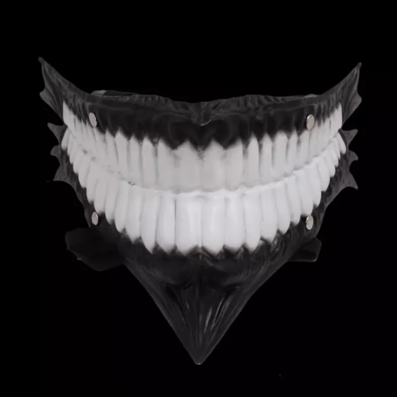 Anime Mysterious Ghost Mask Anime Cosplay Props Mask Model Holiday Party Cosplay Accessories Show Party Costume Props