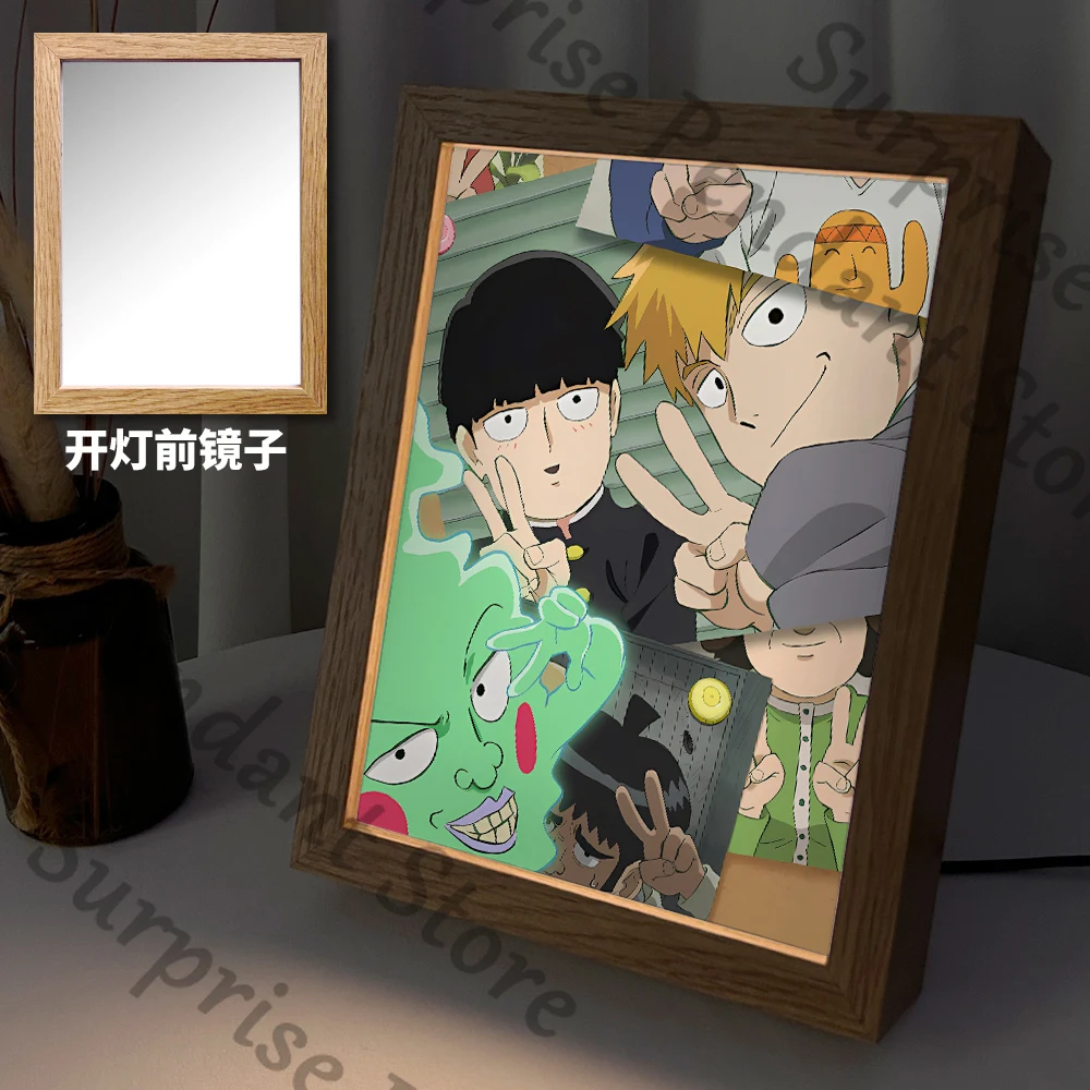 

Mobu Saiko Hyaku Mob Psycho 100 ambitus Kageyama Shigeo night light photo frame decoration quadratic element desktop ornament