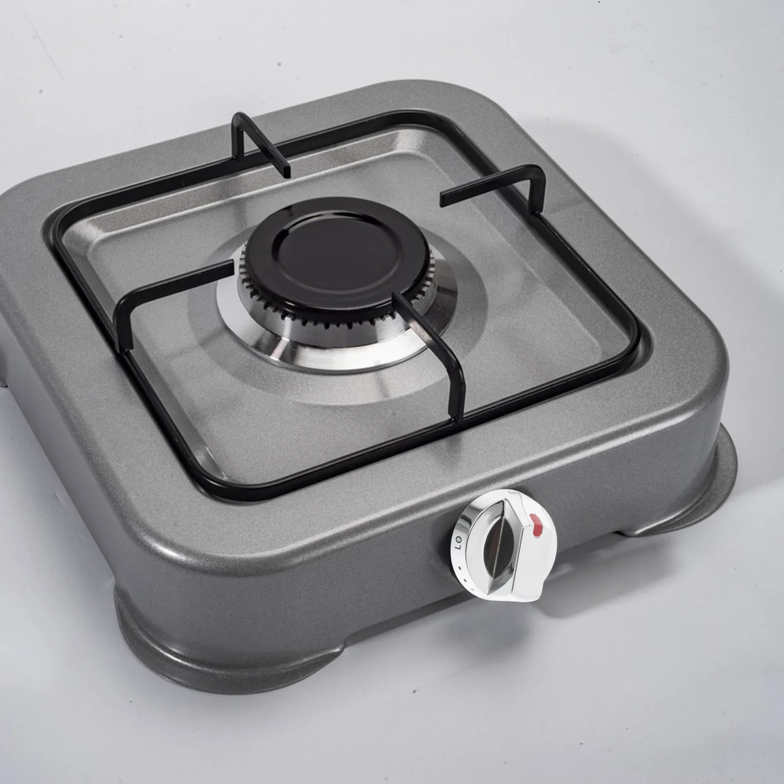 

Gas Stove Knob Replacement Chrome Dial for Valve Control Precision Adjustment Stainless Steel BBQ Grills Cooktops
