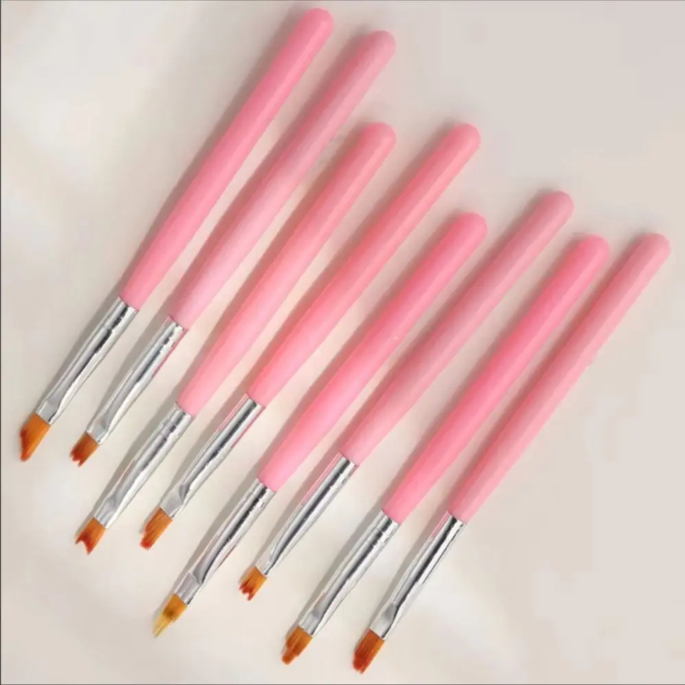 المهنية الطلاء زهرة العلاج بالضوء مسمار الفن فرش مجموعة مسمار الفن كيت القلم ماكياج مانيكير أداة لوازم الملحقات بالجملة