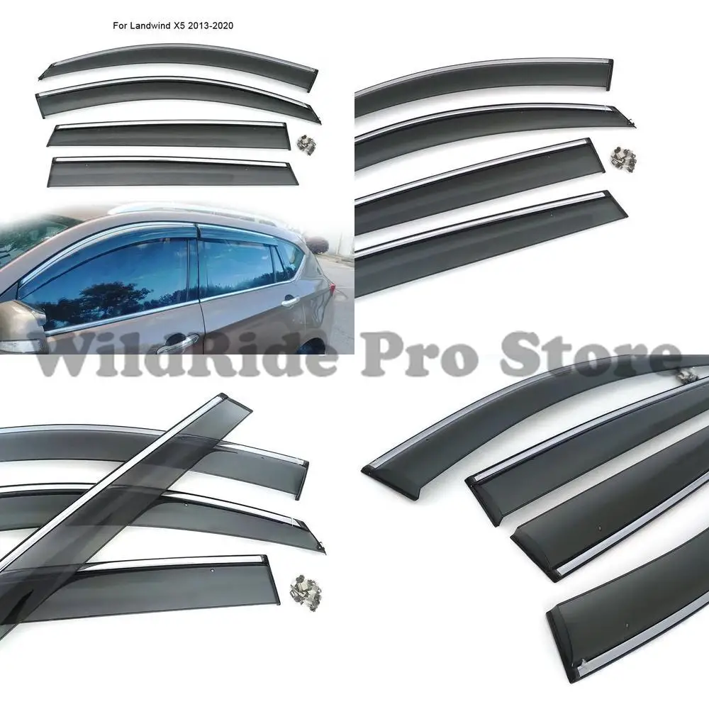 

1 set Landwind X5 Window Visor Rain Guard Thickened Injection Molding for JMC Landwind X5