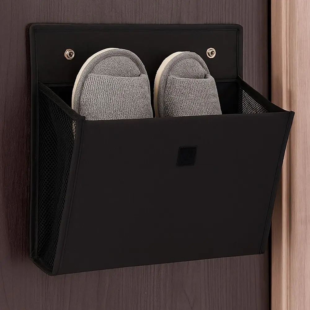 

Large Pockets Wall Mounted Storage Bag Fabric Waterproof Wall Hanging Pocket Detachable Space Saving Over Door Shoe Organizer