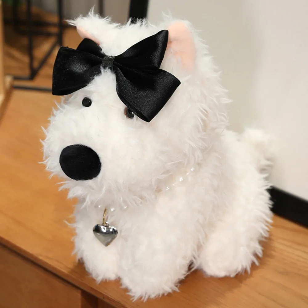 

Puppy West Highland Dog Plush Toys Stuffed Cute Dog Plush Doll Lovely Soft West Highland Dog Doll Children Gift