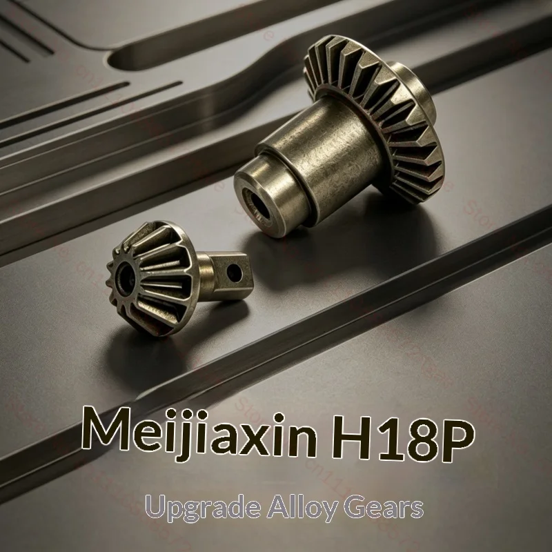 MJX Hyper Go H18p Remote Control Car Metal Upgrade Modification Parts Transmission Gear Front And Rear Axle Gears Bevel Gear Rc