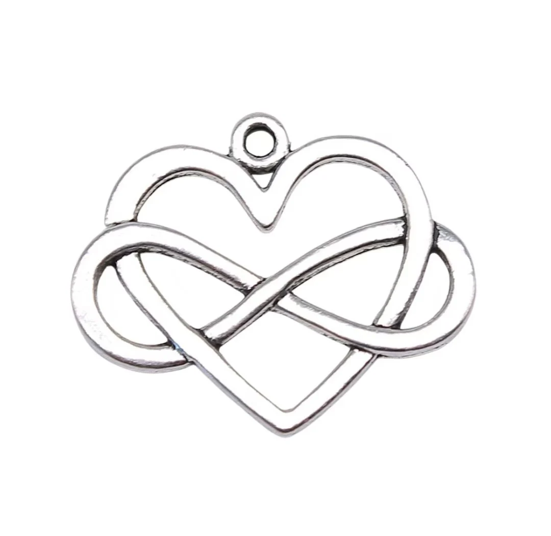 

15pcs 27x22mm Zinc alloy metal tibetan silver plated charm T1067 for jewelry making