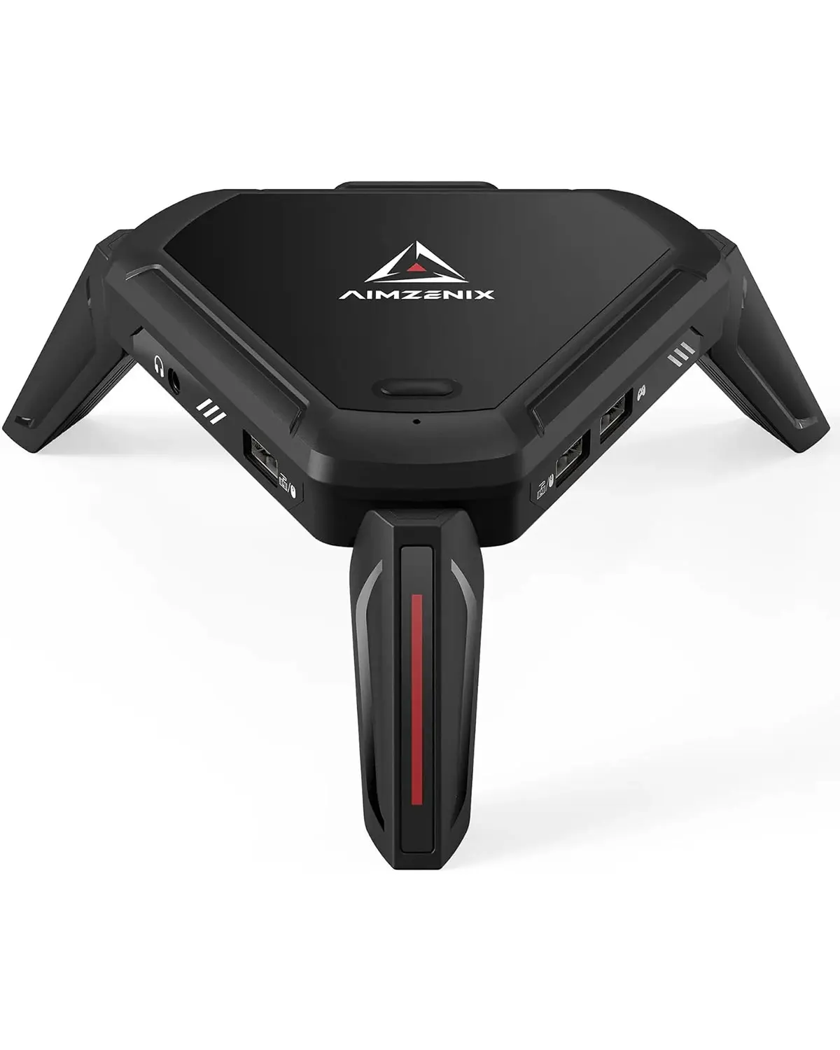 AIMZENIX AX600 MONSTER Pro Toetsenbord & Muis Adapter voor PS5/PS4/Xbox Series X | S/Xbox One/Switch - Ondersteunt 3,5 mm headset en mobiel