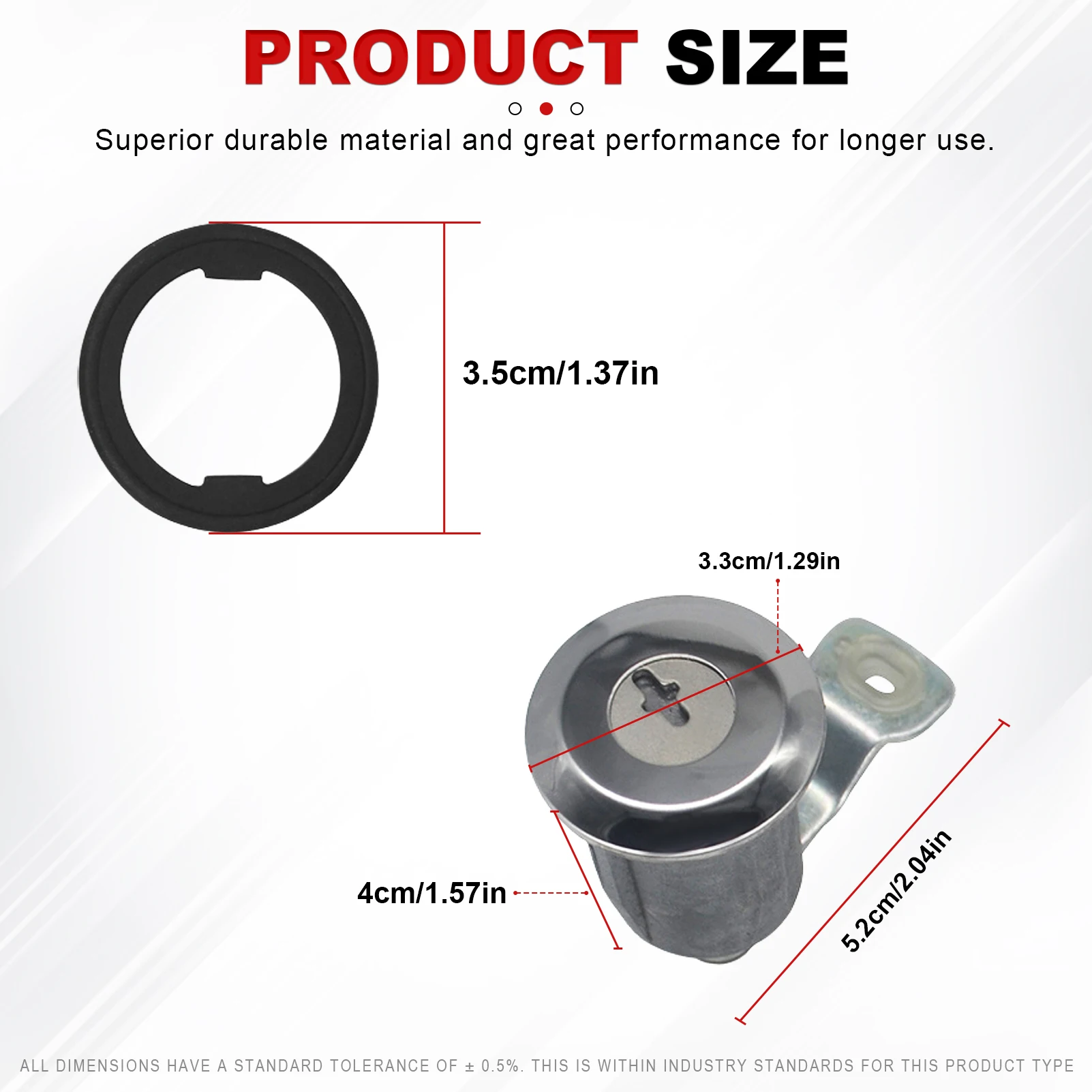 2 Kit Door Lock Cylinder with Keys For Citroen Berlingo Xsara Picasso Peugeot 9170G3 252522