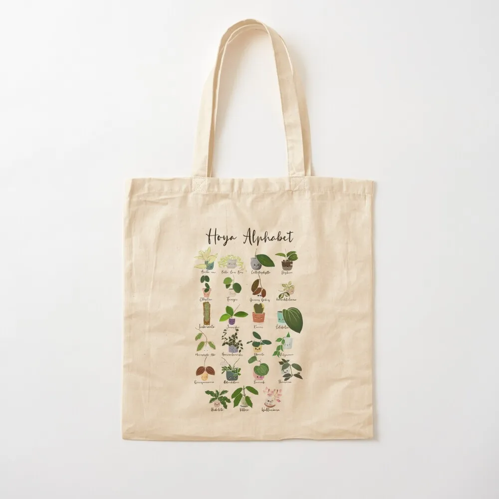 

Hoya Alphabet Tote Bag Женские пляжные сумки Пляжная сумка Женская сумка-тоут Мужская парусиновая большая сумка