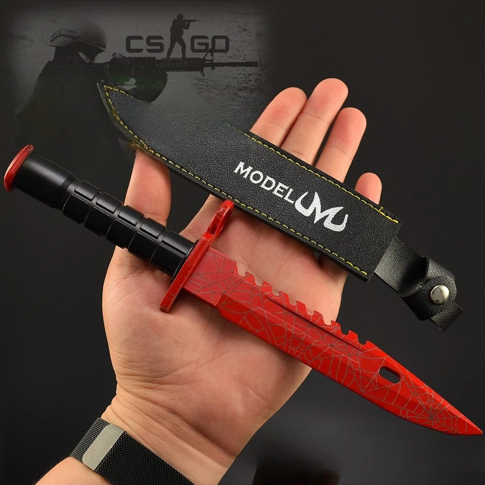 CS-GO 26 cm/10,24 pollici Coltello da artiglio Samurai Spada Arma Puntelli Periferiche di gioco Regalo fidanzato Cosplay Giocattolo all'aperto Ornamenti sportivi