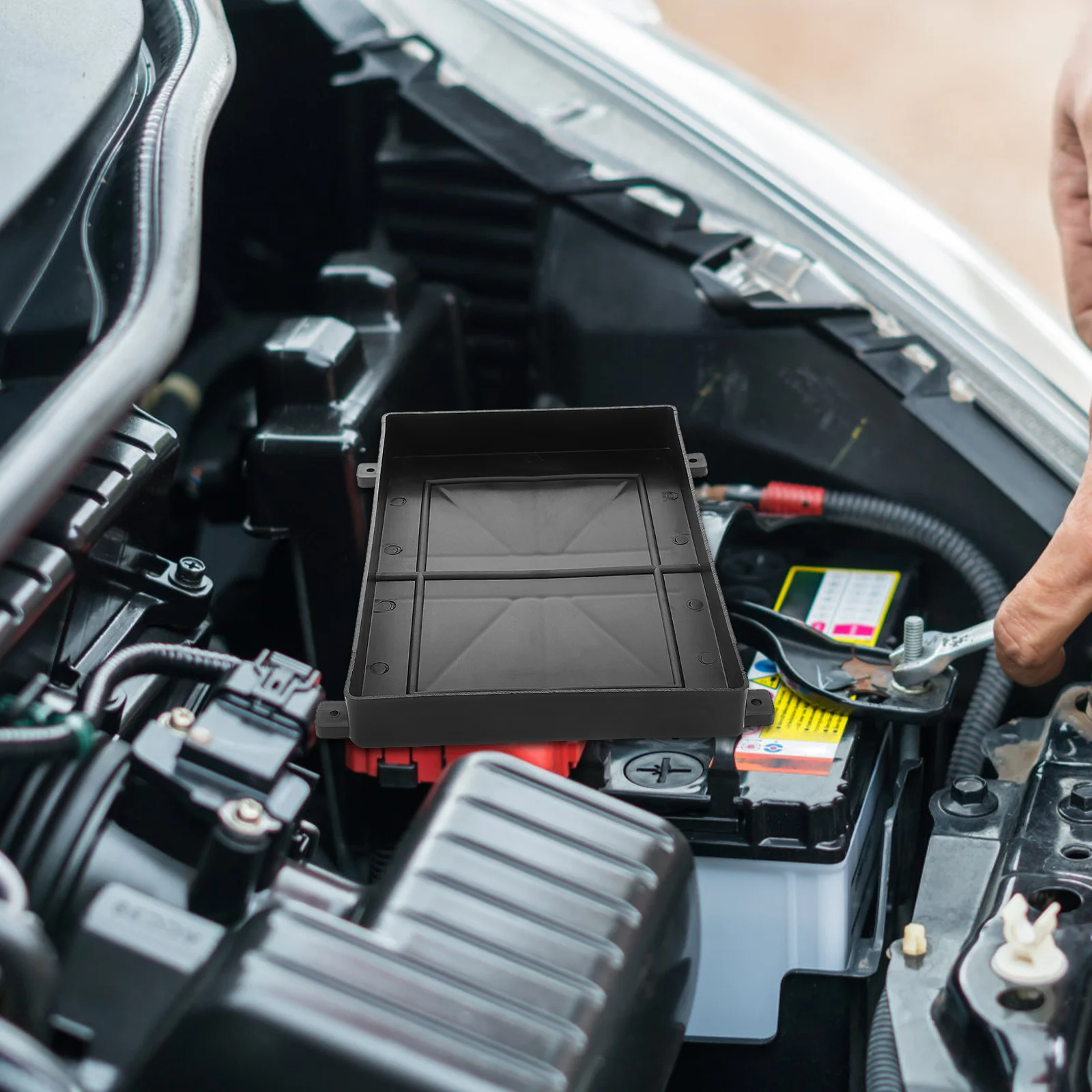 حامل صينية عالمي، جزء سيارة مقاوم للماء بسعة كبيرة لمركبات القارب Rv على الطرق الوعرة، تخزين موثوق وآمن #2