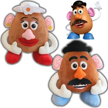 צעצוע רך ראש תפוח אדמה מר וגברת צעצוע סיפור צעצוע אנימה תפוח אדמה ממולא תפוח אדמה נוח כרית קישוט מתנה לבנות