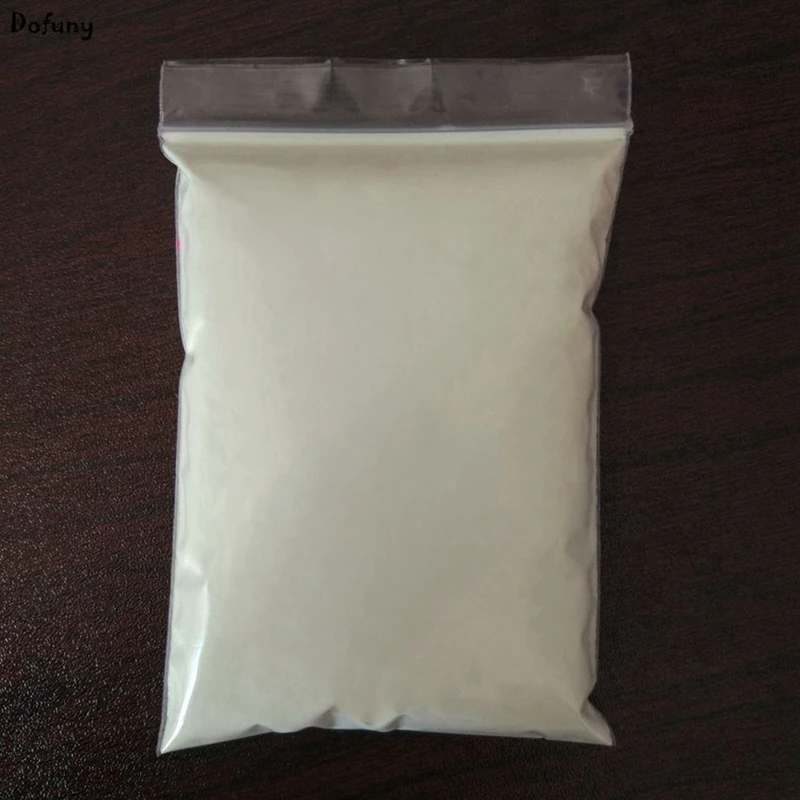 White Photoluminescent Powder Phosphor Luminous Powder For DIY Nail Glitter Epoxy Resin Paint Pigment Materials 500g/Bag