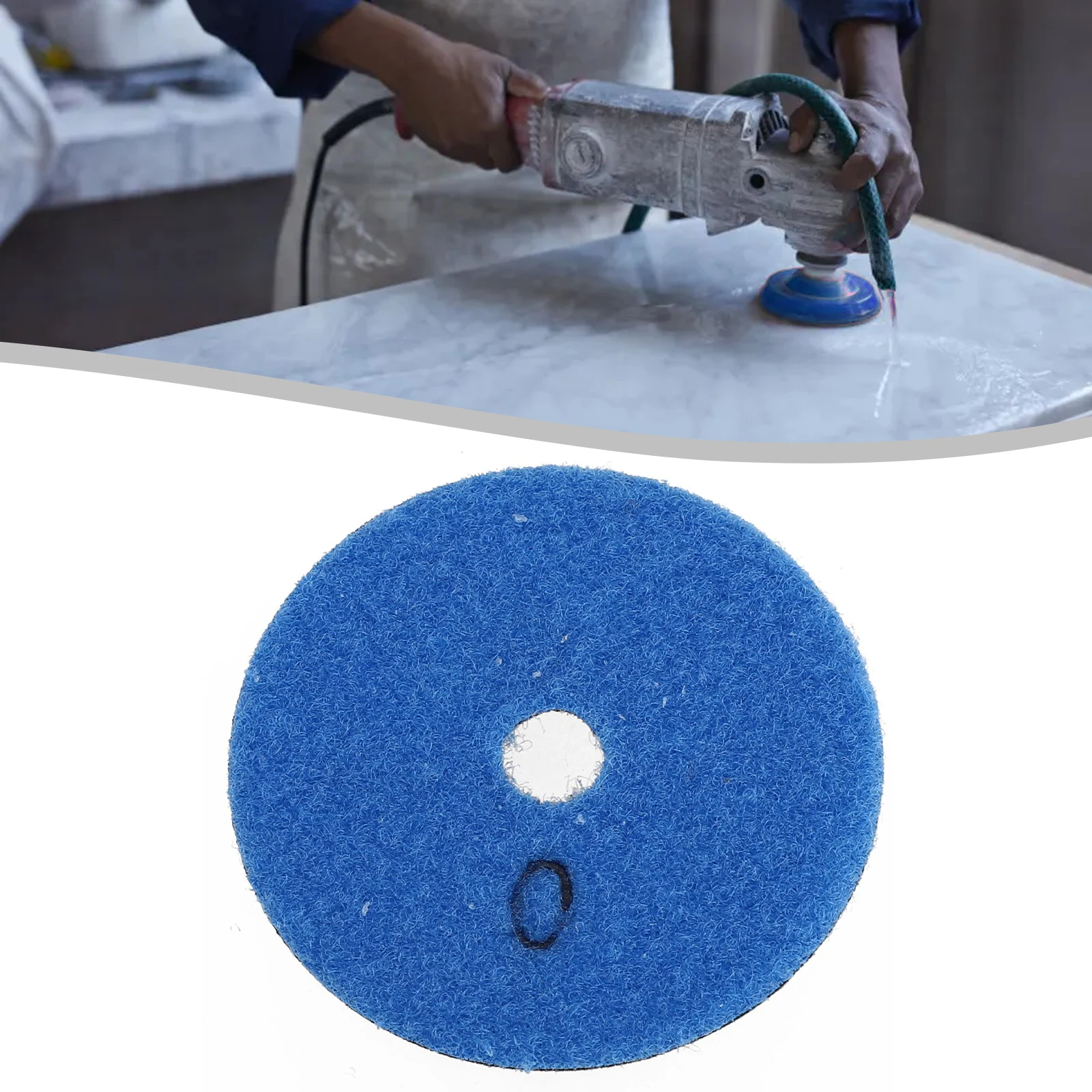 

1pc Diamond Polishing Pad 80mm/3inch For Stone Granite Marble Ceramic Tiles Grinding Sanding Disc Dry Polishing Tools