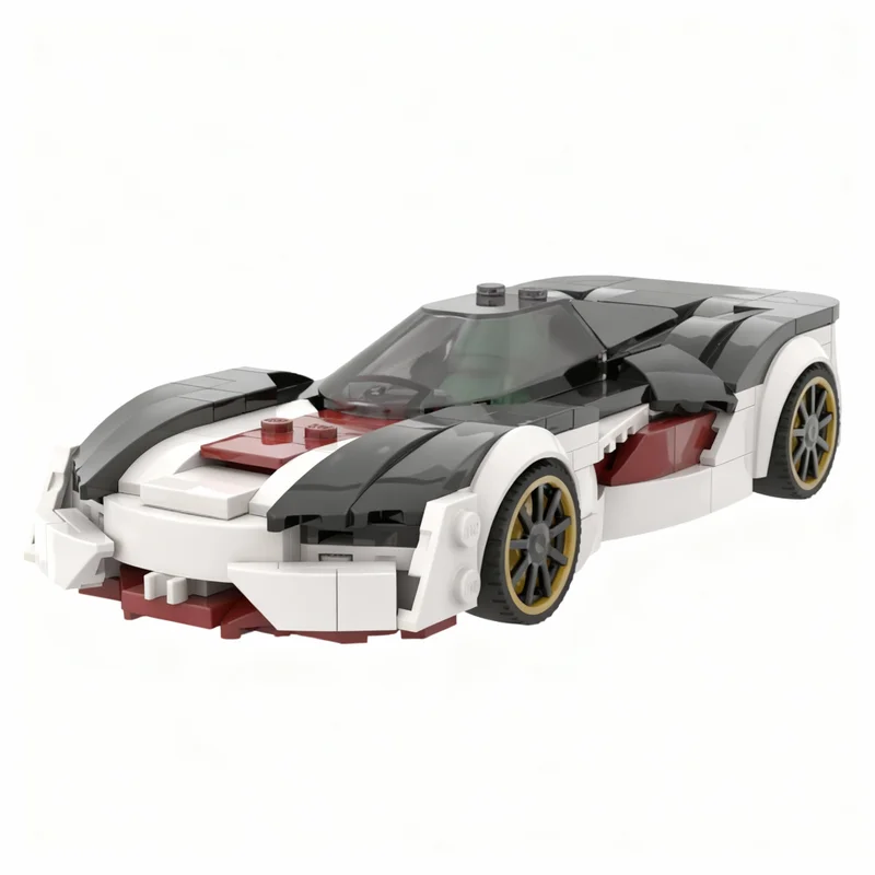 321-teiliger MOC Dodge SRT Tomahawk VGT City Champions Modellbausatz Konstruktionsspielzeug Weihnachtsgeschenke DIY Kreative Idee Bausteine
